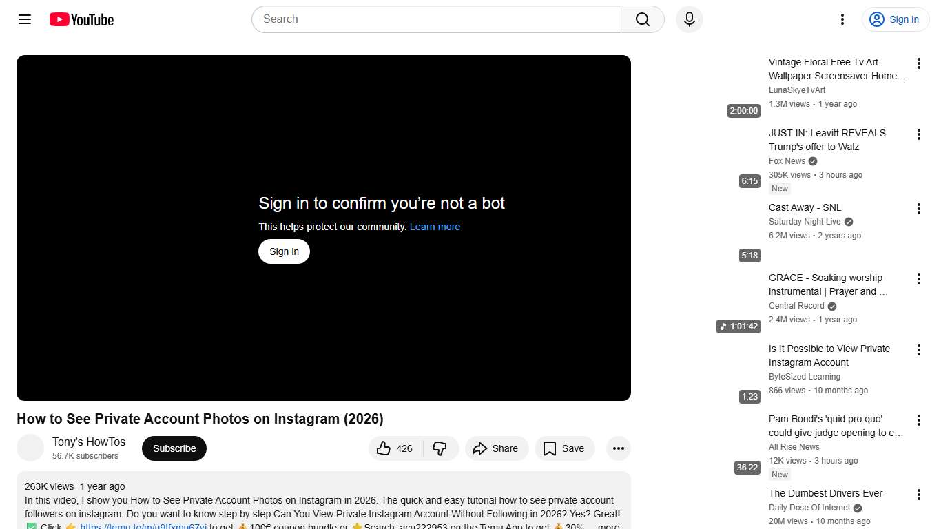 How to See Private Account Photos on Instagram (2026) - YouTube